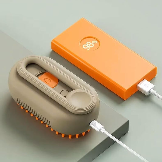 Rechargeable Cat & Dog Steam Grooming Brush